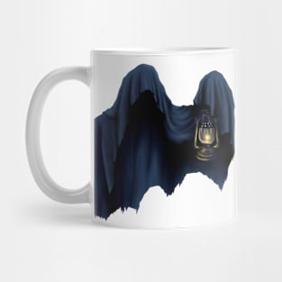 death with a lantern Mug